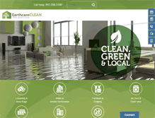 Tablet Screenshot of earthcareclean.com